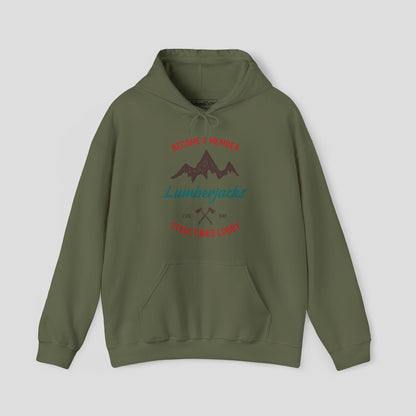 Graphic Hoodie - "Lumberjacks" Outdoors Club Design