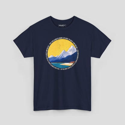 Graphic Tee - "Rest and Relax" Nature Design