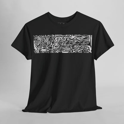 Graphic Tee - "Tribal Lines" Abstract Design