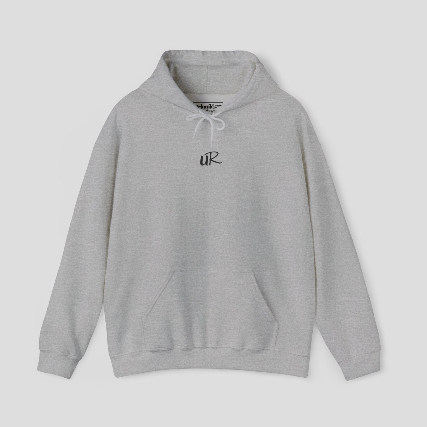 Graphic Hoodie - "uR" Minimalist Logo Design