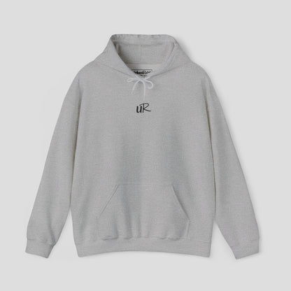 Graphic Hoodie - "uR" Minimalist Logo Design