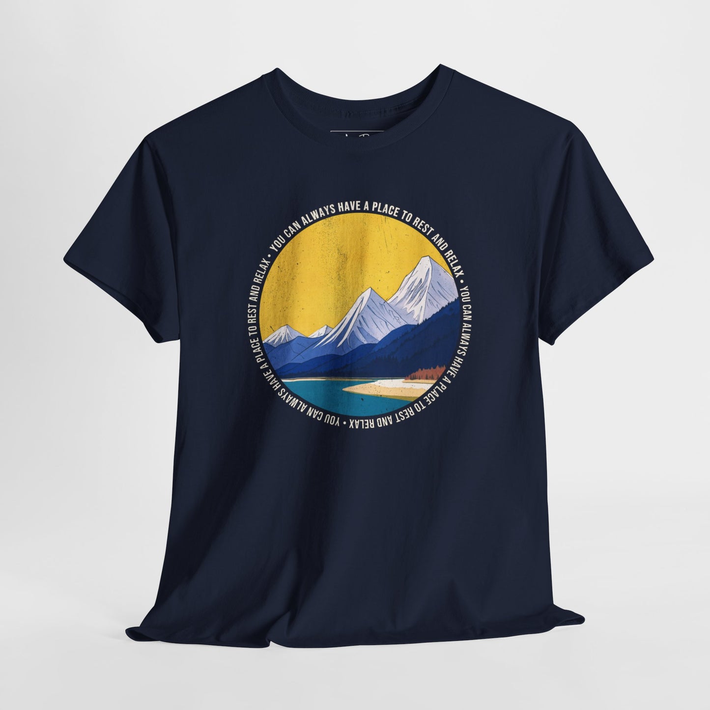 Graphic Tee - "Rest and Relax" Nature Design