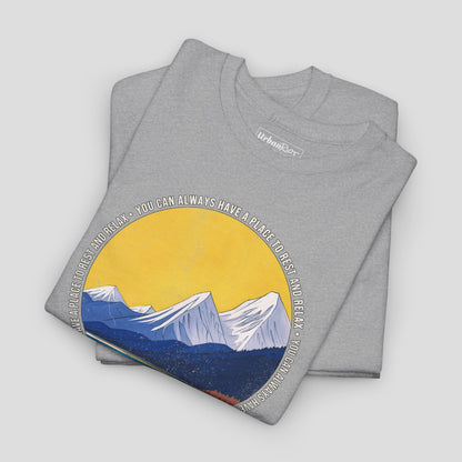 Graphic Tee - "Rest and Relax" Nature Design