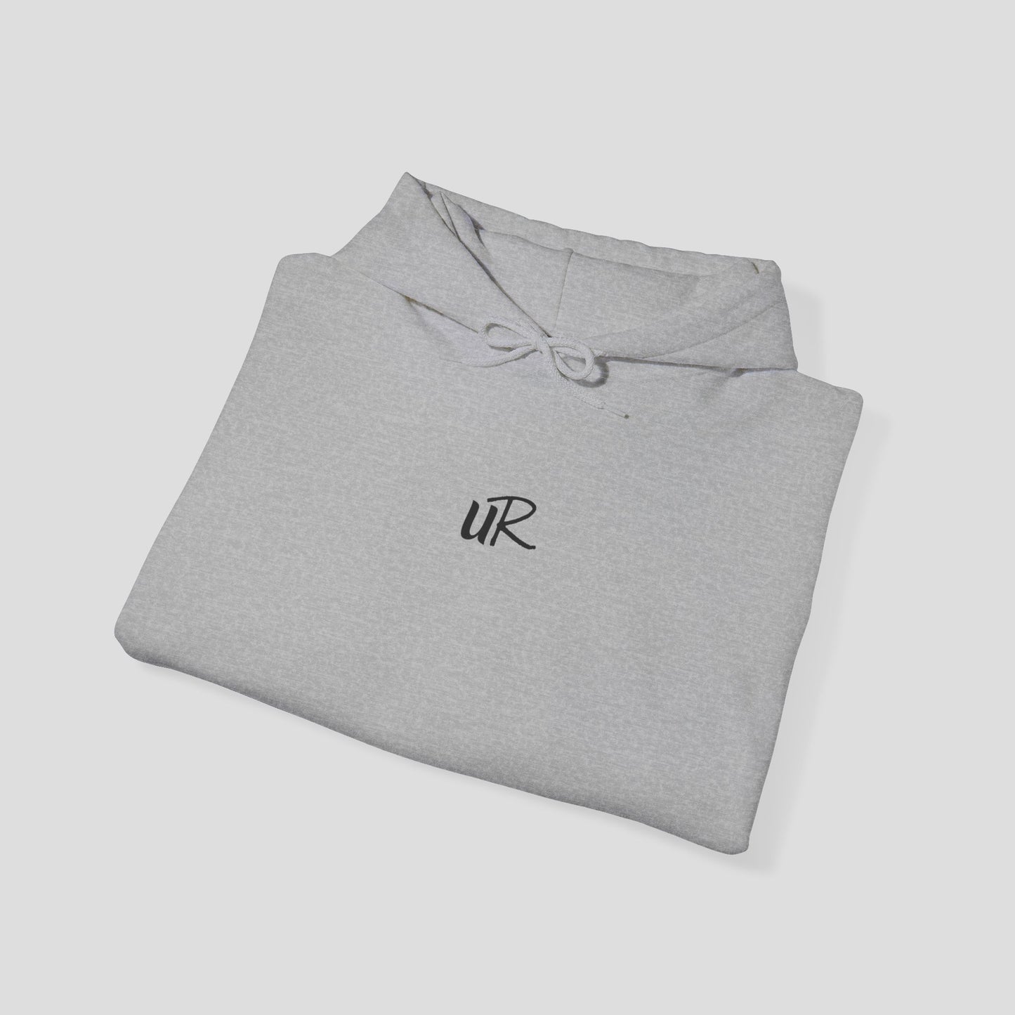 Graphic Hoodie - "uR" Minimalist Logo Design