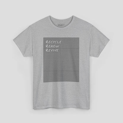 Graphic Tee - "Recycle Renew Revive" Eco Design