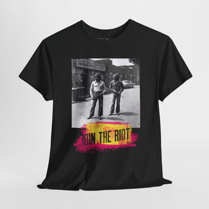 Men's Graphic Tee - "Join The Riot" Design