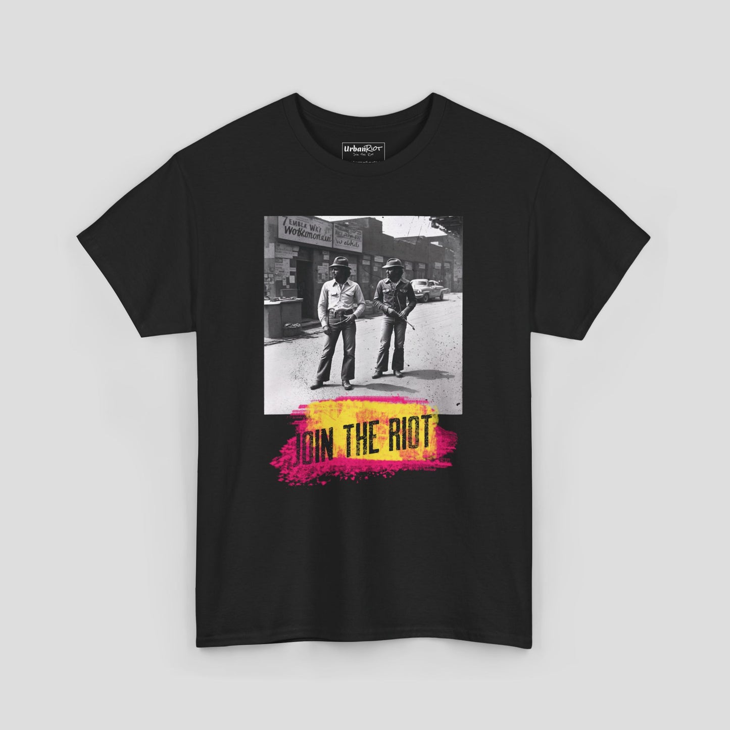 Men's Graphic Tee - "Join The Riot" Design