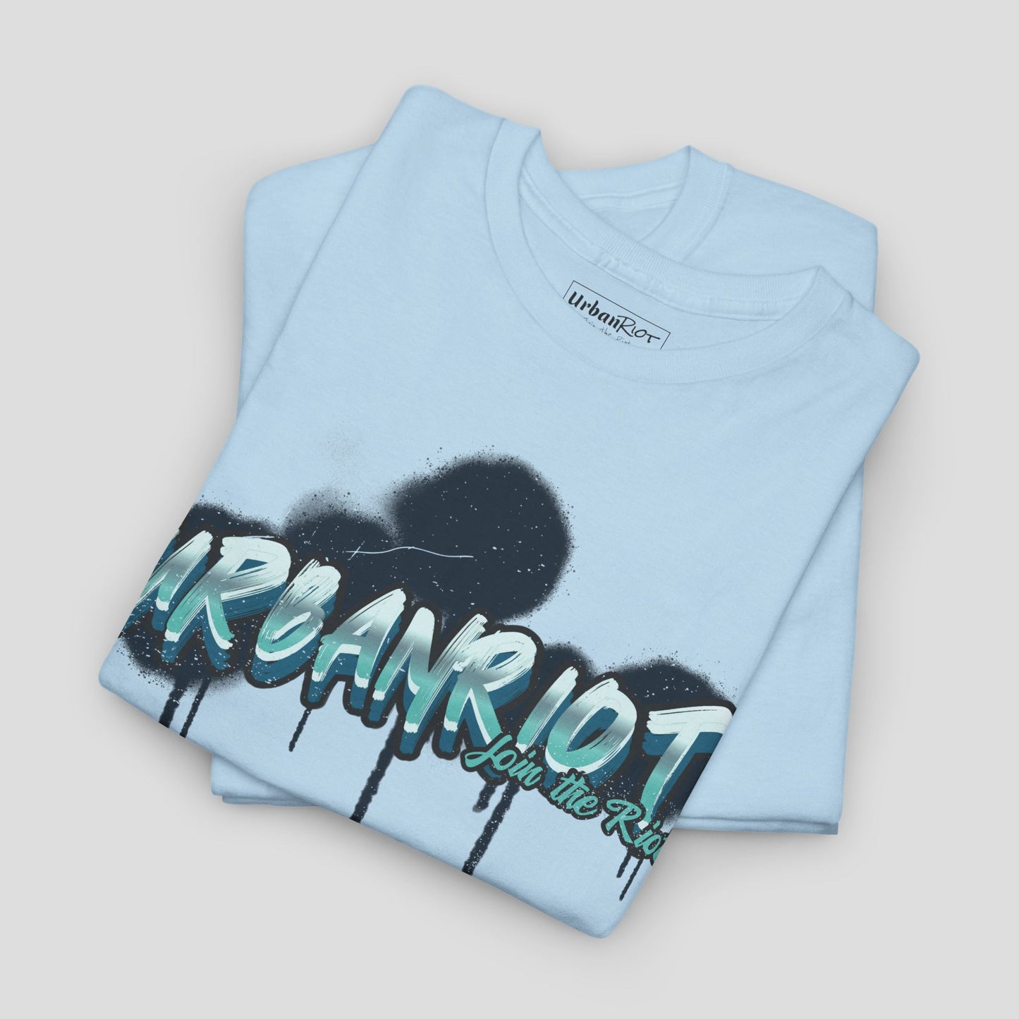 Graphic Tee - "UrbanRiot" Graffiti Logo Design