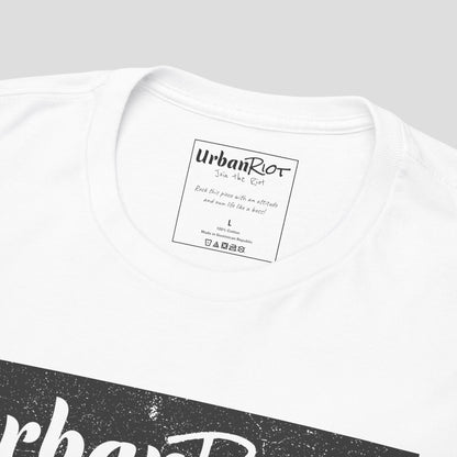 Graphic Tee - "UrbanRiot" Grunge Logo Design