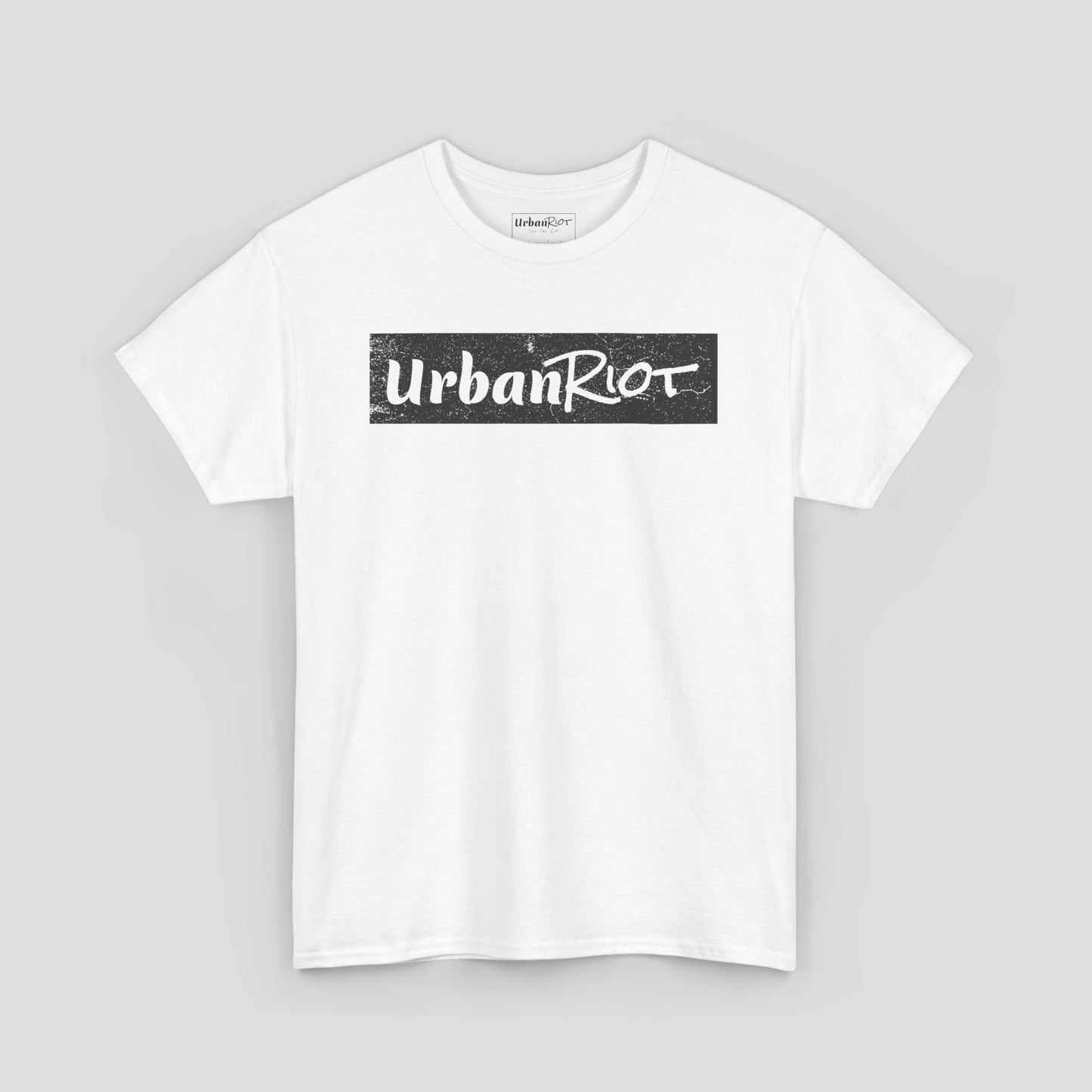 Graphic Tee - "UrbanRiot" Grunge Logo Design