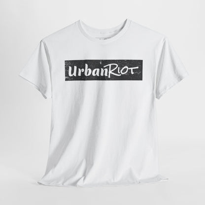 Graphic Tee - "UrbanRiot" Grunge Logo Design