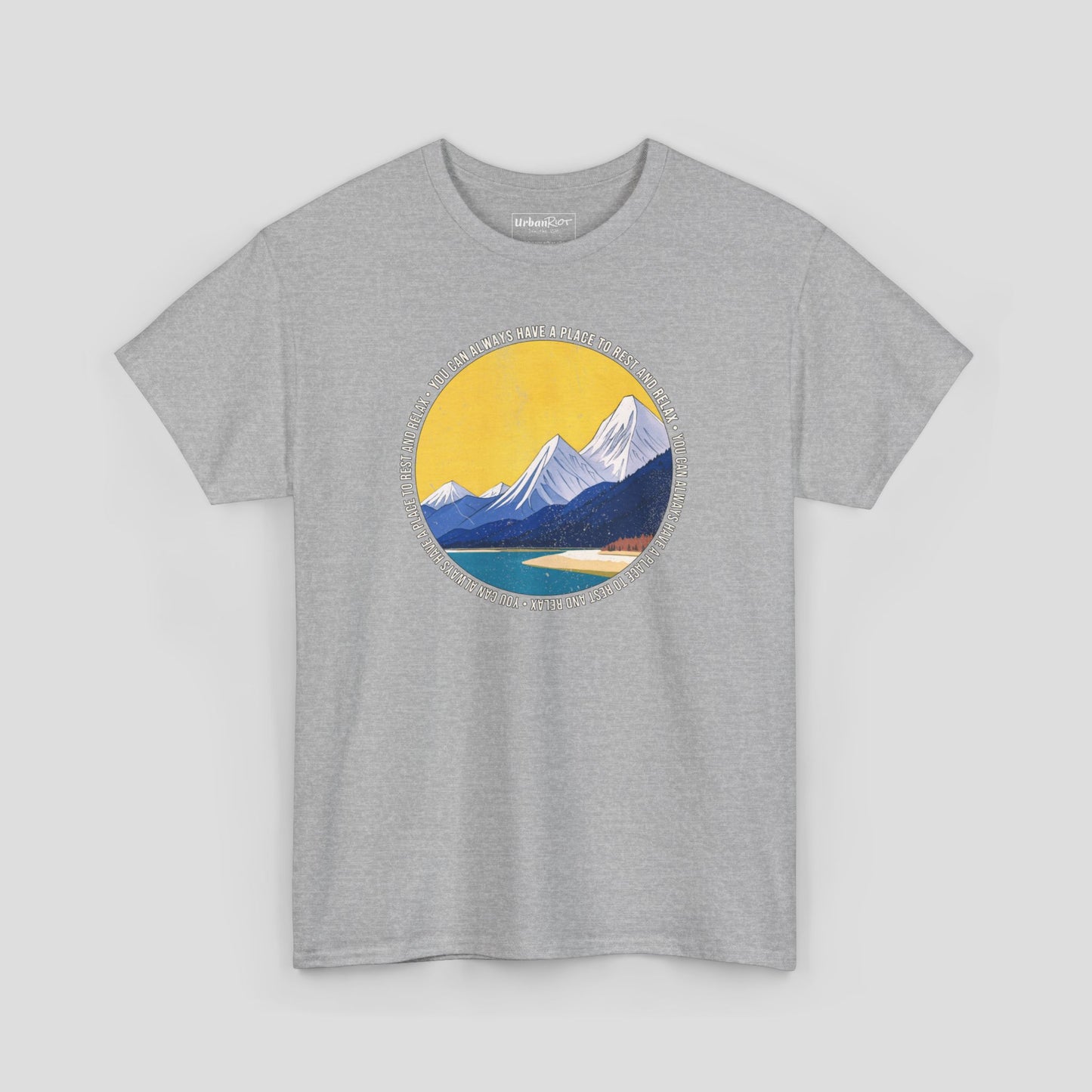 Graphic Tee - "Rest and Relax" Nature Design