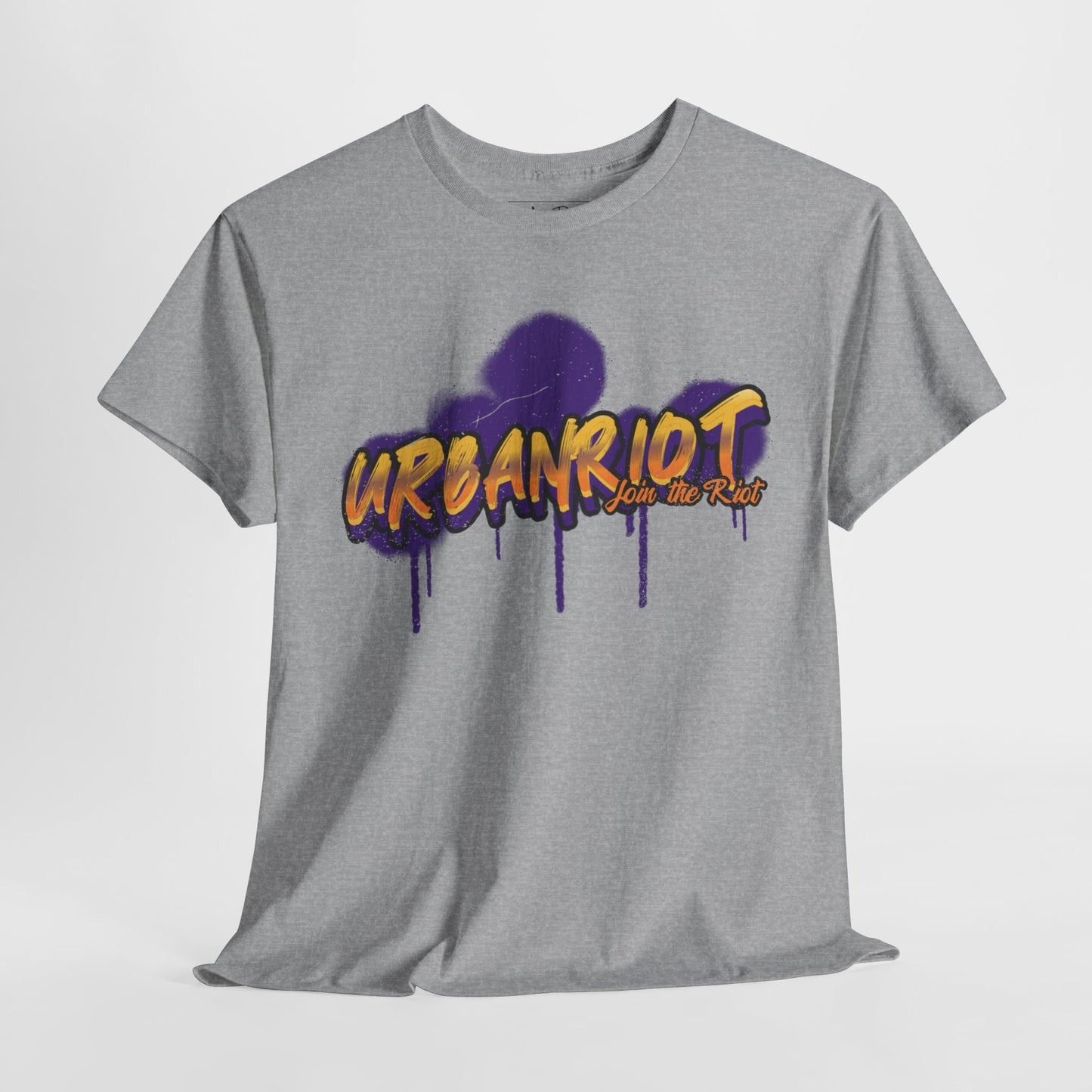 Graphic Tee - "UrbanRiot" Graffiti Logo Design