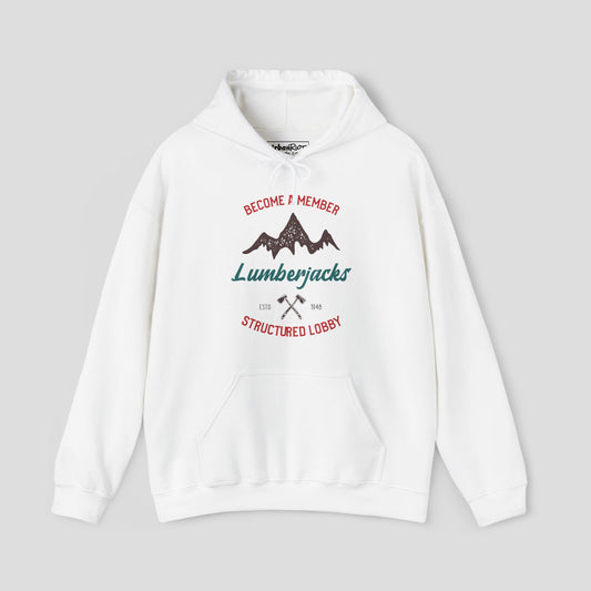 Graphic Hoodie - "Lumberjacks" Outdoors Club Design