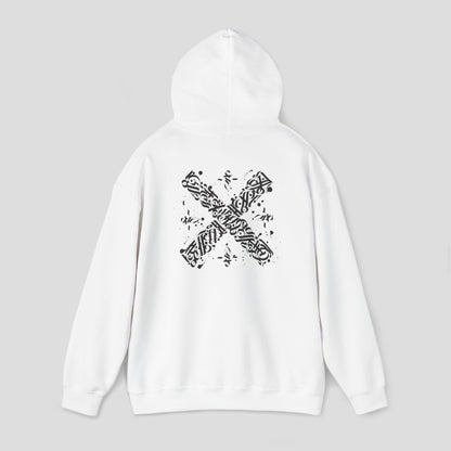 Graphic Hoodie - "Crossed Arrows" Design