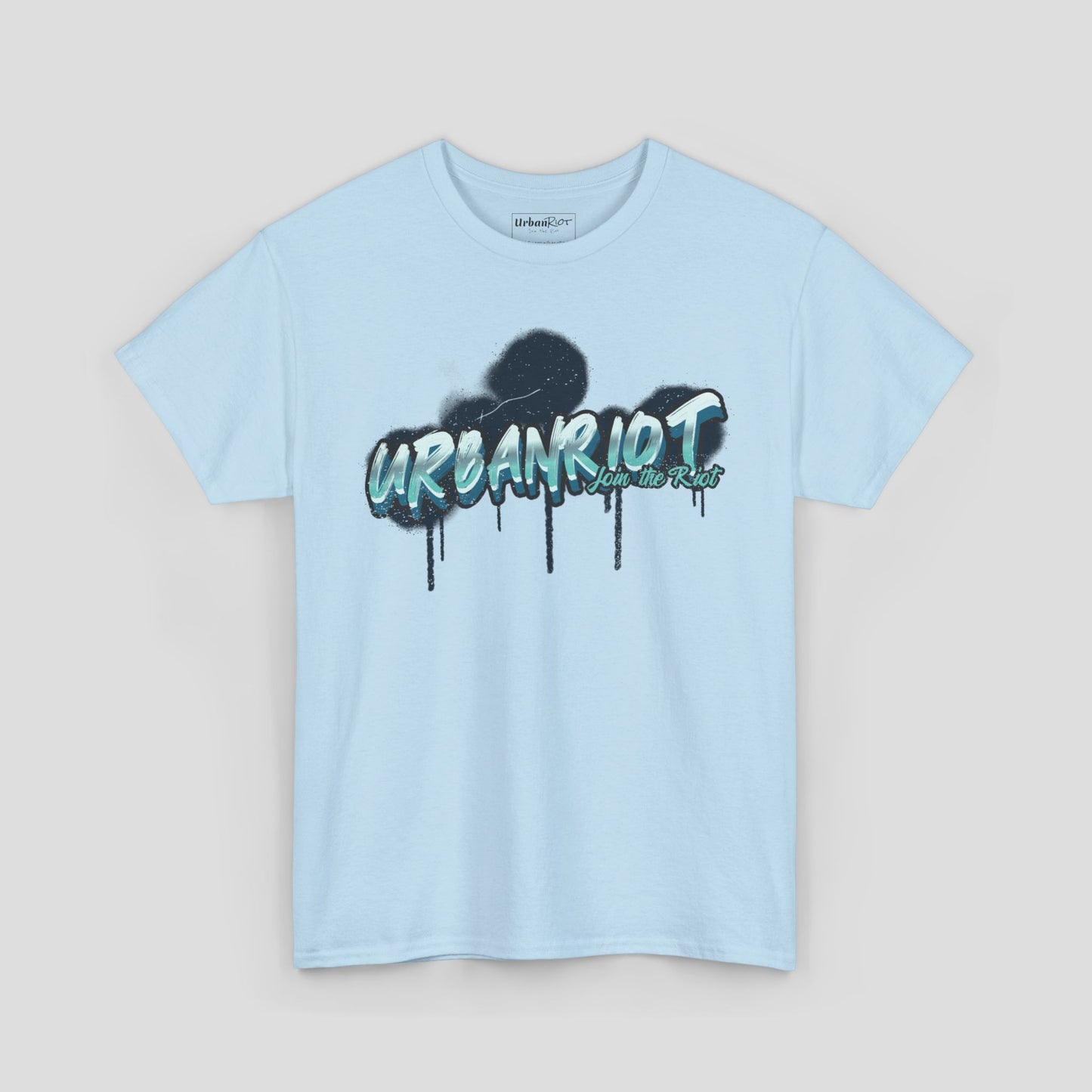 Graphic Tee - "UrbanRiot" Graffiti Logo Design