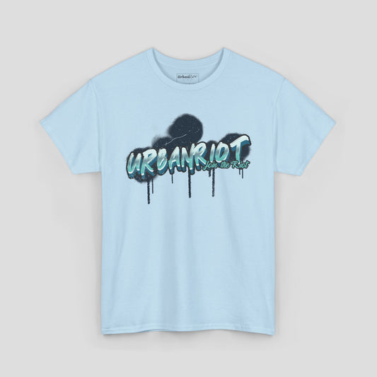 Graphic Tee - "UrbanRiot" Graffiti Logo Design