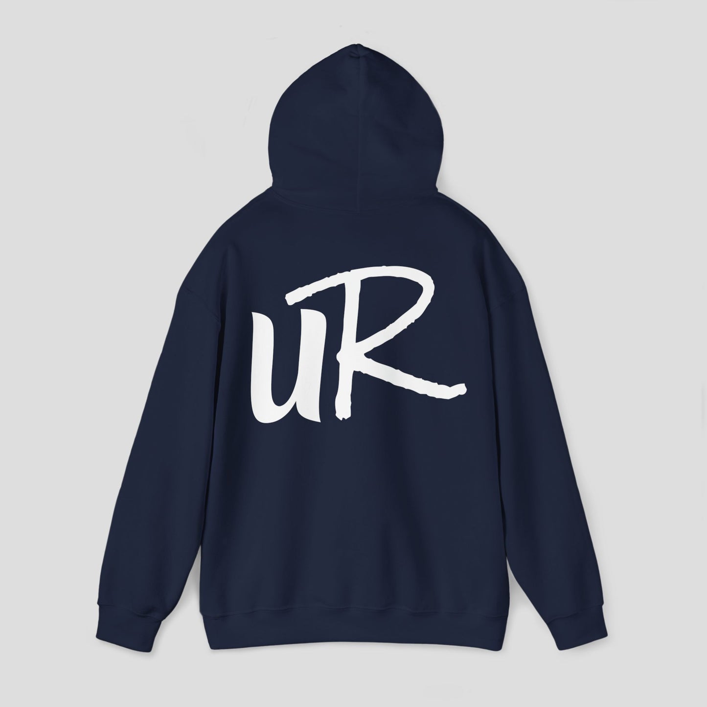 Graphic Hoodie - "uR" Minimalist Logo Design