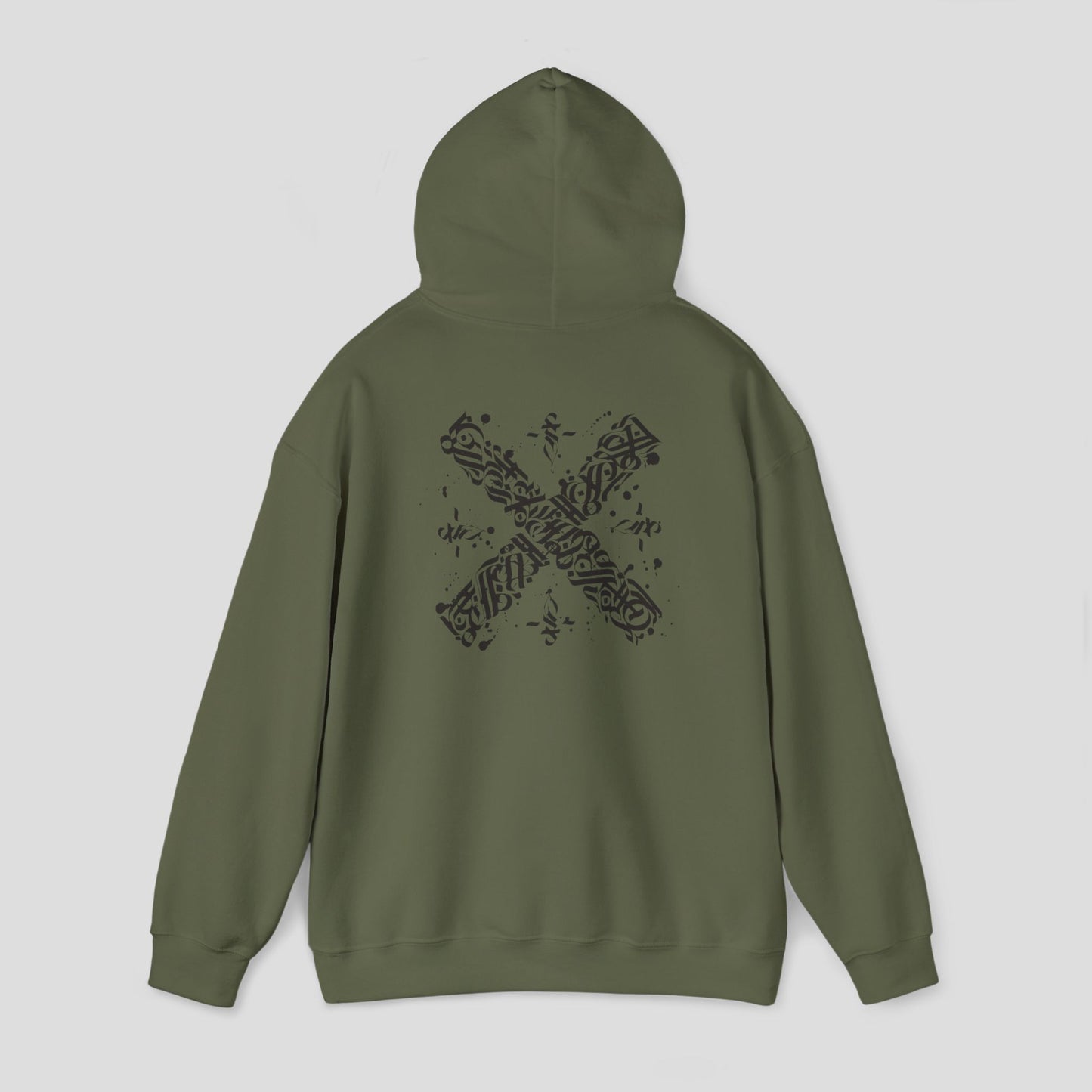 Graphic Hoodie - "Crossed Arrows" Design