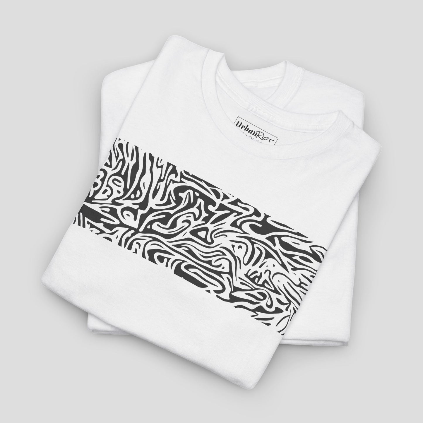 Graphic Tee - "Tribal Lines" Abstract Design