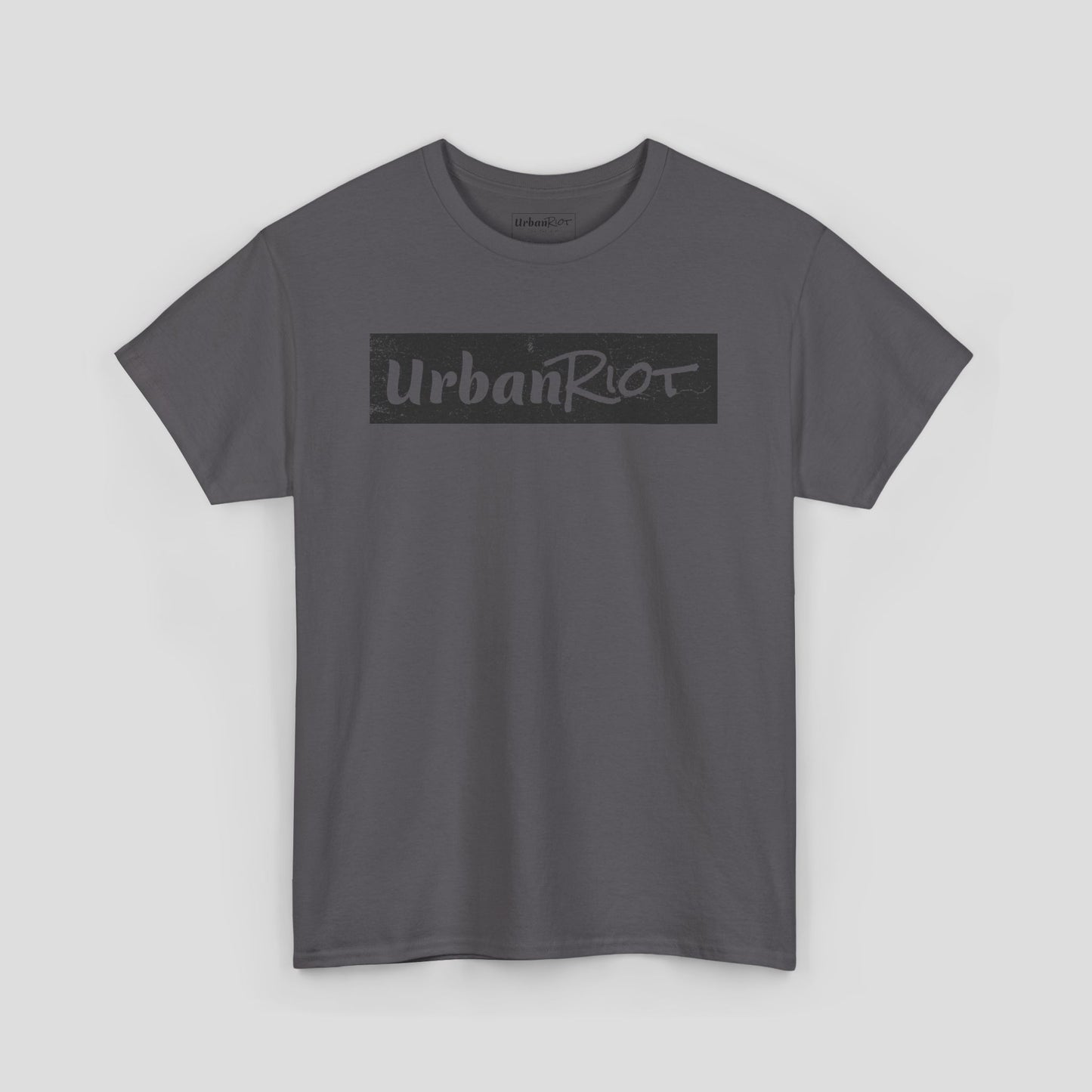 Graphic Tee - "UrbanRiot" Grunge Logo Design