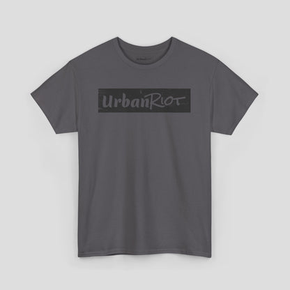 Graphic Tee - "UrbanRiot" Grunge Logo Design