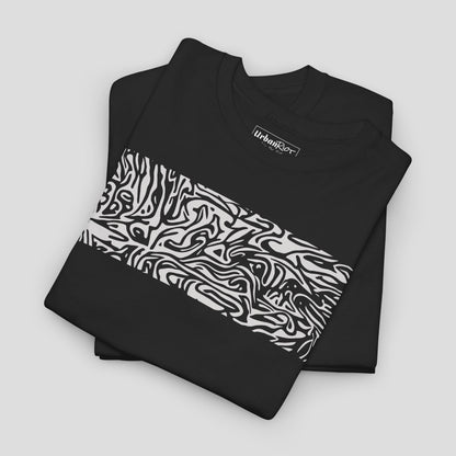 Graphic Tee - "Tribal Lines" Abstract Design