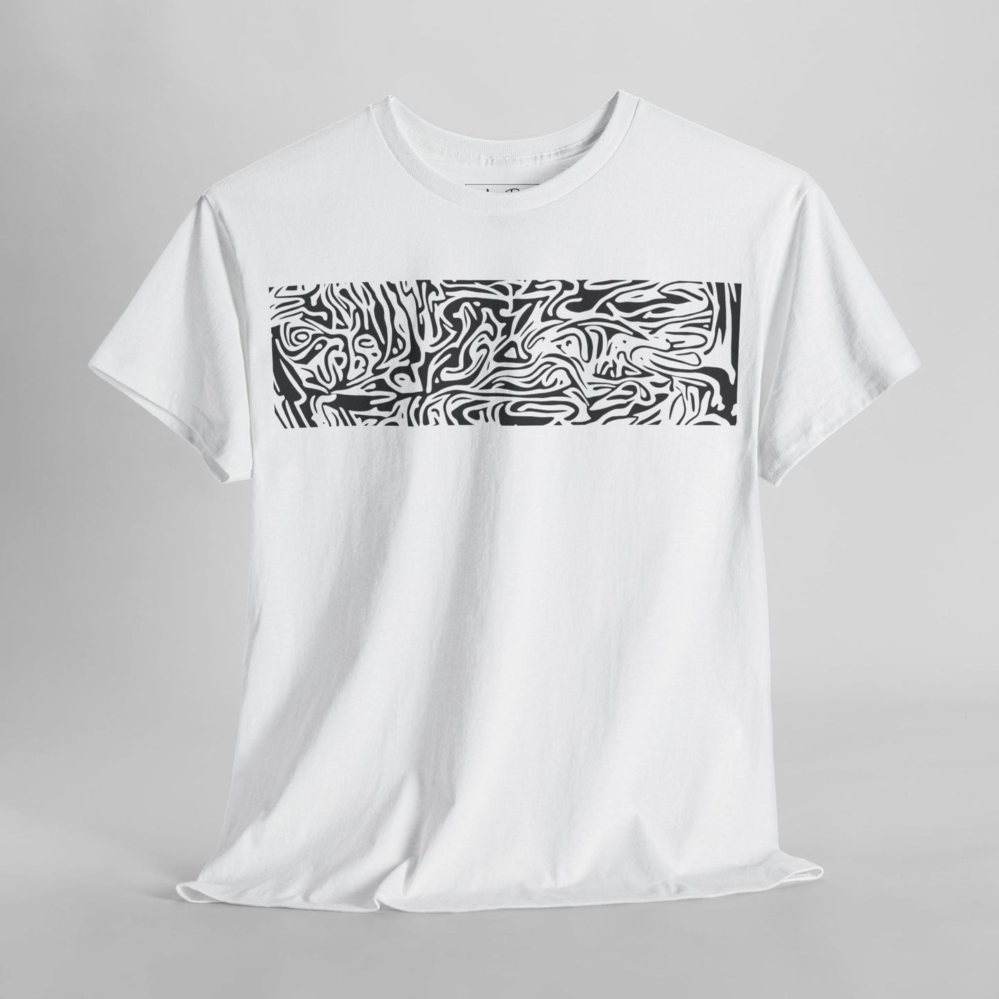 Graphic Tee - "Tribal Lines" Abstract Design