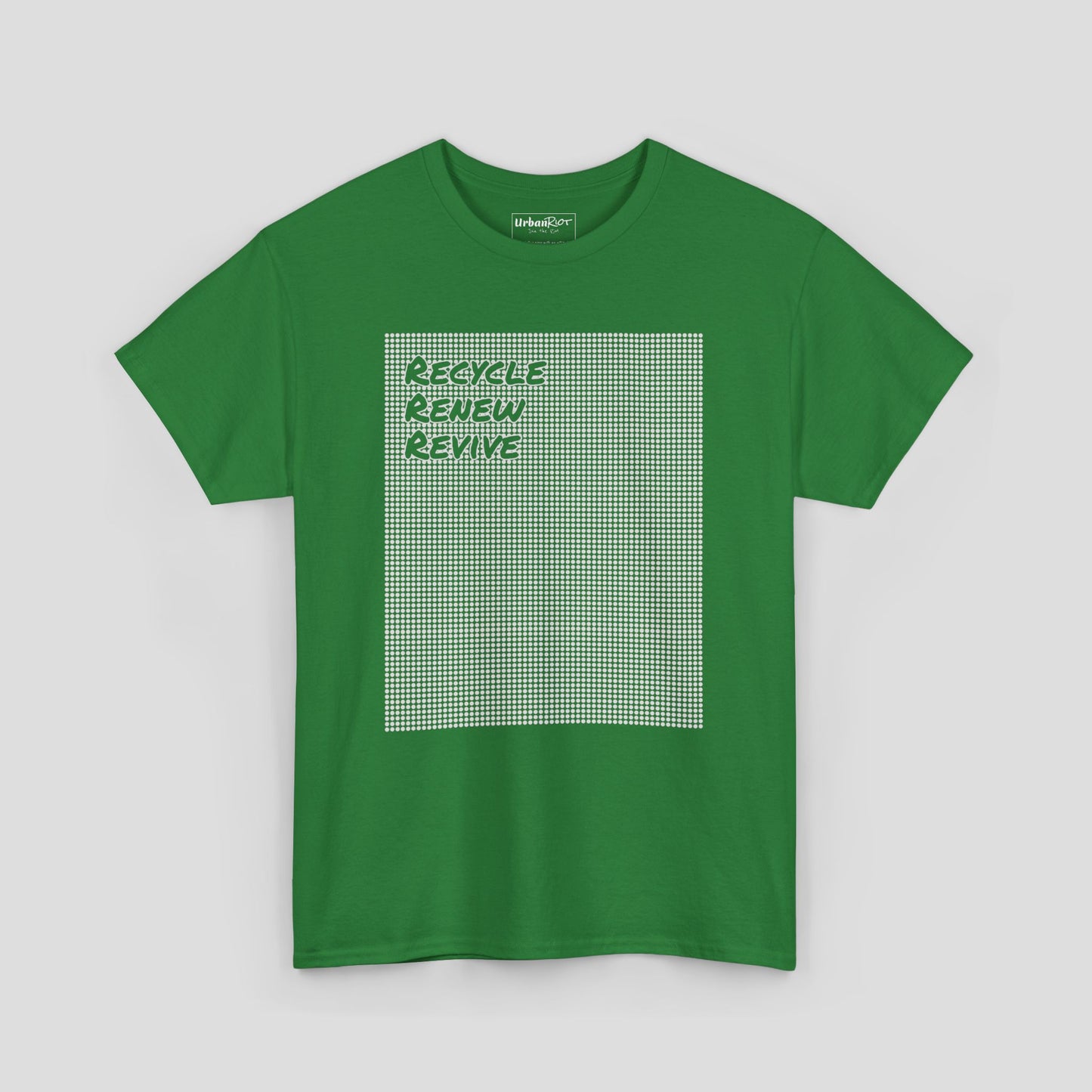 Graphic Tee - "Recycle Renew Revive" Eco Design