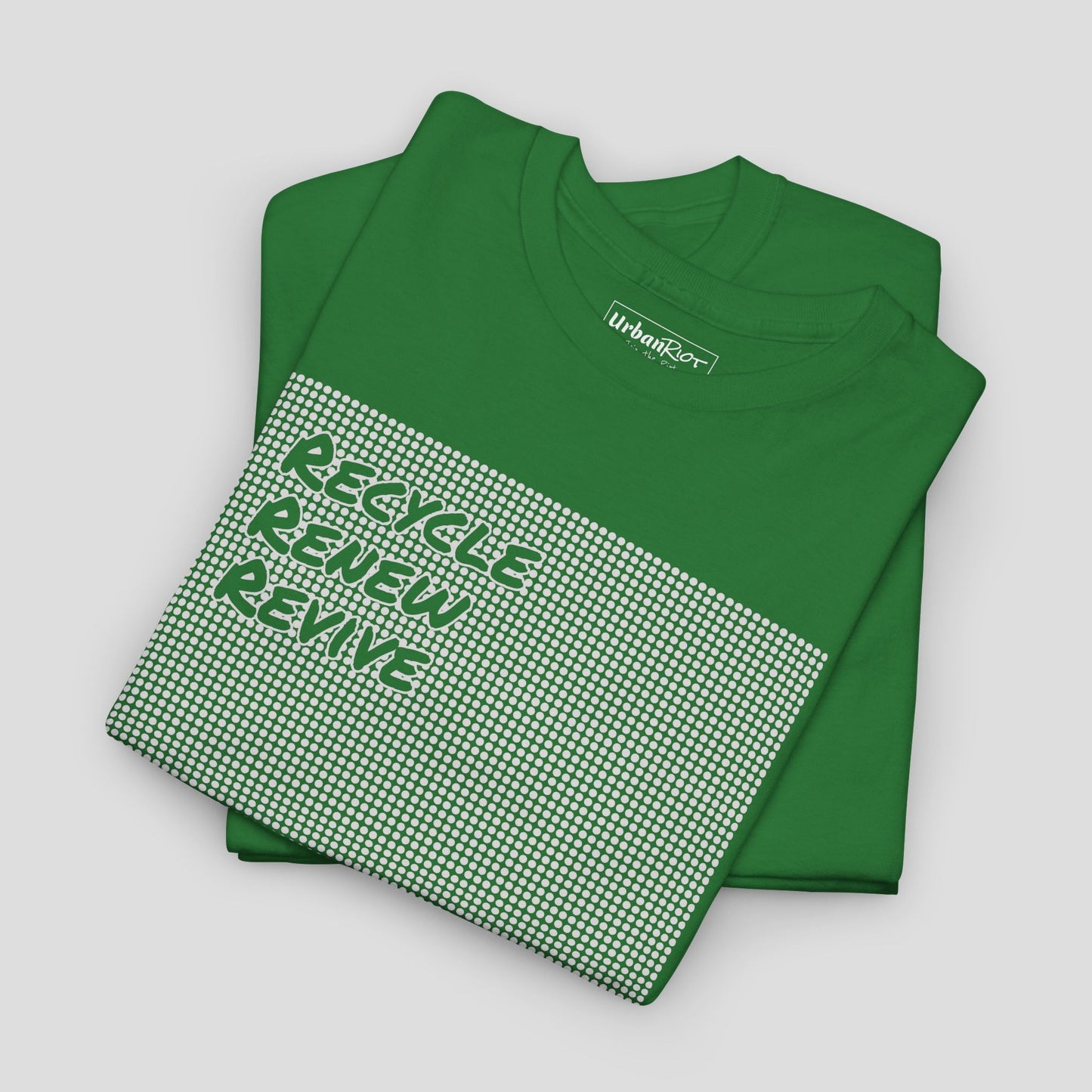 Graphic Tee - "Recycle Renew Revive" Eco Design