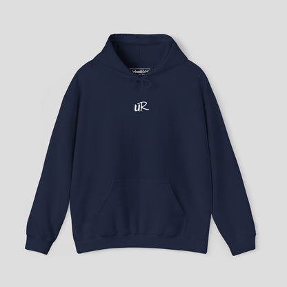 Graphic Hoodie - "uR" Minimalist Logo Design