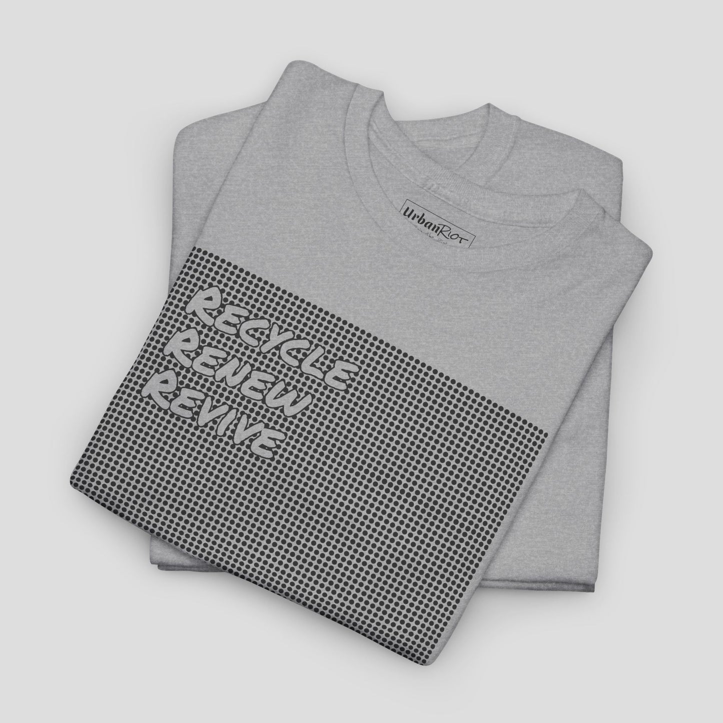 Graphic Tee - "Recycle Renew Revive" Eco Design