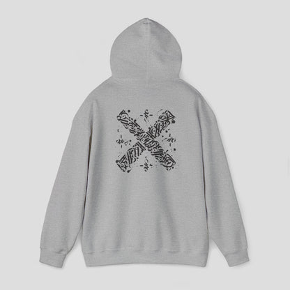 Graphic Hoodie - "Crossed Arrows" Design