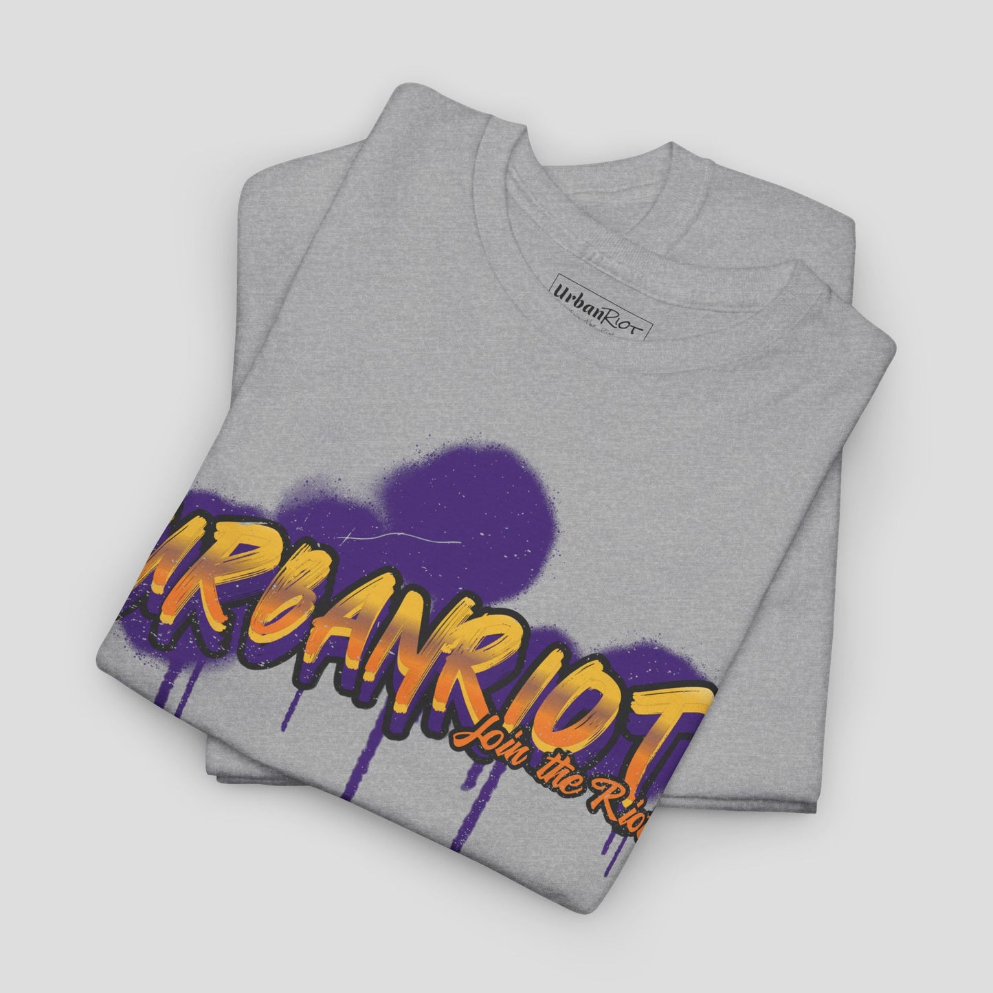 Graphic Tee - "UrbanRiot" Graffiti Logo Design