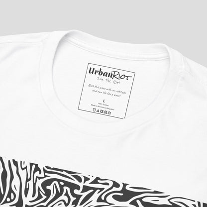 Graphic Tee - "Tribal Lines" Abstract Design