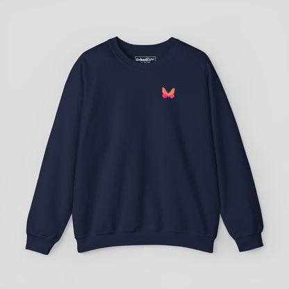 Graphic Sweatshirt - "Rebirth" Vibrant Butterfly Design