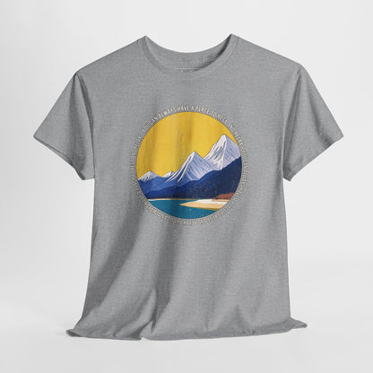 Graphic Tee - "Rest and Relax" Nature Design