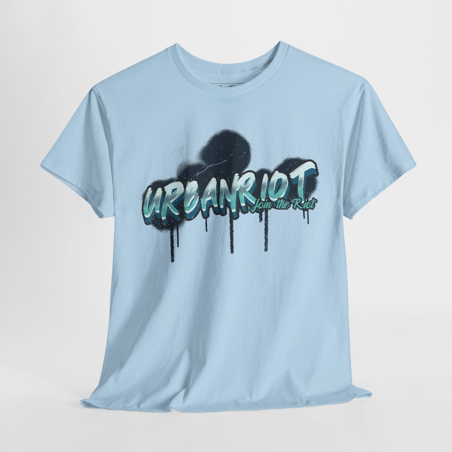 Graphic Tee - "UrbanRiot" Graffiti Logo Design