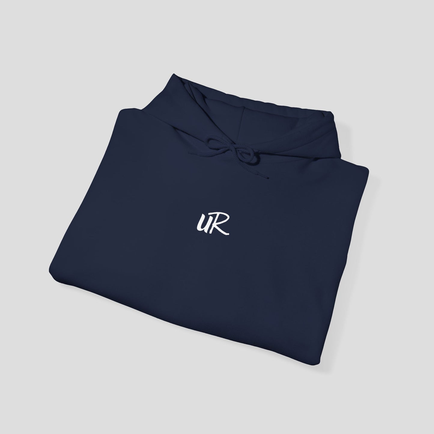 Graphic Hoodie - "uR" Minimalist Logo Design